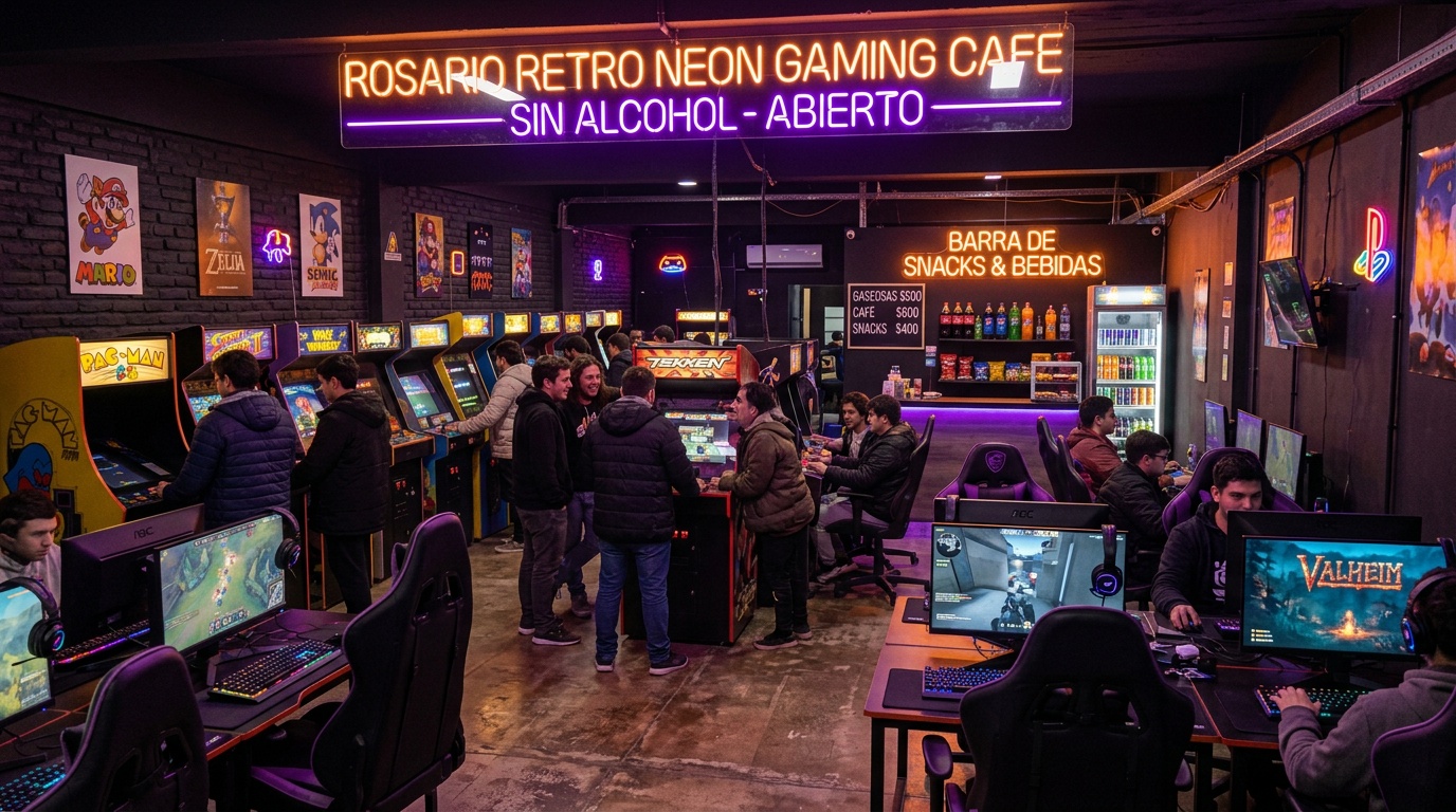 Interior Play Cafe ARG Rosario