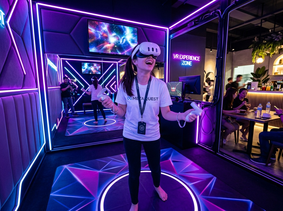 Experiencia VR inmersiva Meta Quest Rosario